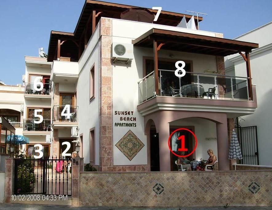 Sunset Beach Apartments Turgutreis Zimmer foto